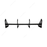 Diffuseur Arrière VW Golf 6 MK6 TDI TSI 2008-2013 4 Ailettes Noir Brillant