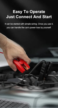 Booster de Batterie Voiture EAFC 600A 2000A Démarreur Portable 12V