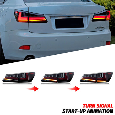 Feux Arrière LED Lexus IS250 IS350 ISF 2006-2013