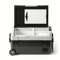 Réfrigérateur de Voiture Podofo 35 L 45 L 55 L Glacière Électrique à Compresseur avec Application et Roues