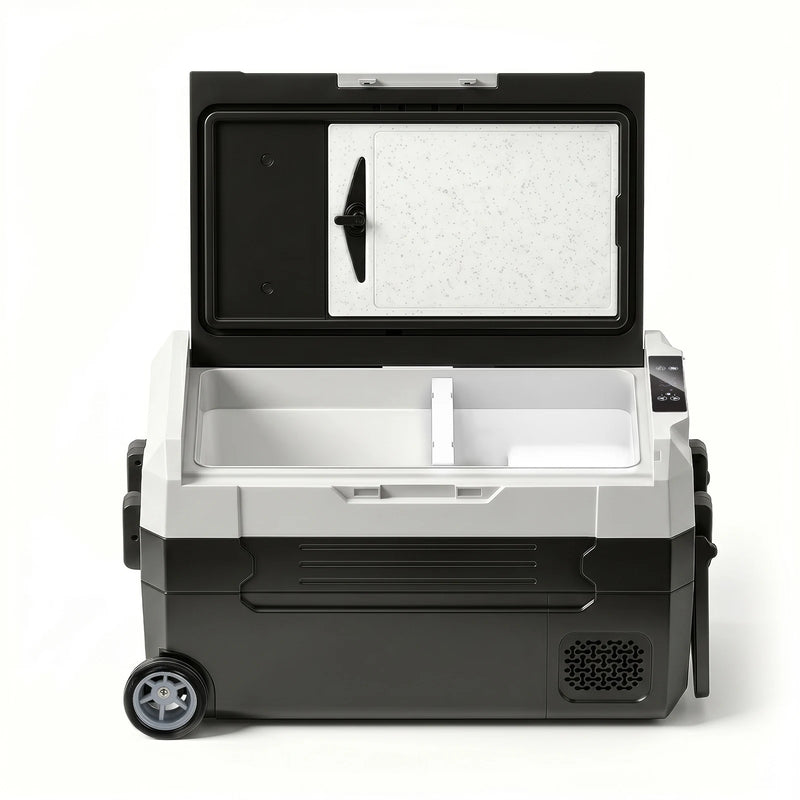 Réfrigérateur de Voiture Podofo 35 L 45 L 55 L Glacière Électrique à Compresseur avec Application et Roues