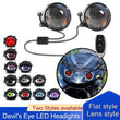 Phares LED Œil du Diable 3 Pouces 6 Modes Dynamiques