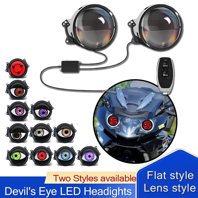 Phares LED Œil du Diable 3 Pouces