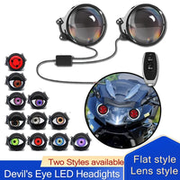 3-Inch Devil Eye LED Headlights
