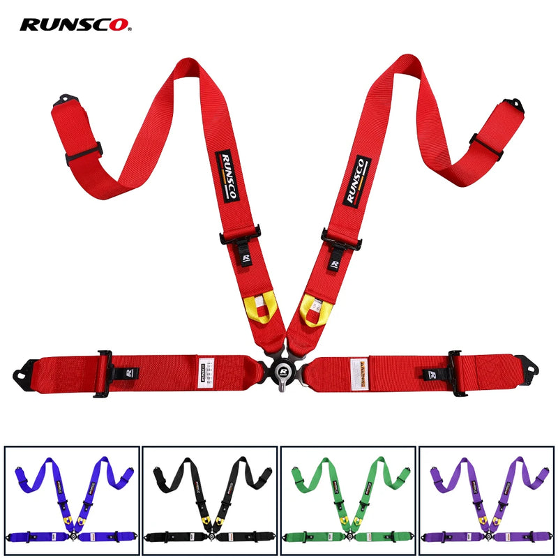 Harnais de Sécurité 4 Points Camlock 76 mm Universel Circuit