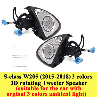 Tweeter Rotatif 3D Lumière d'Ambiance Mercedes Classe C E S