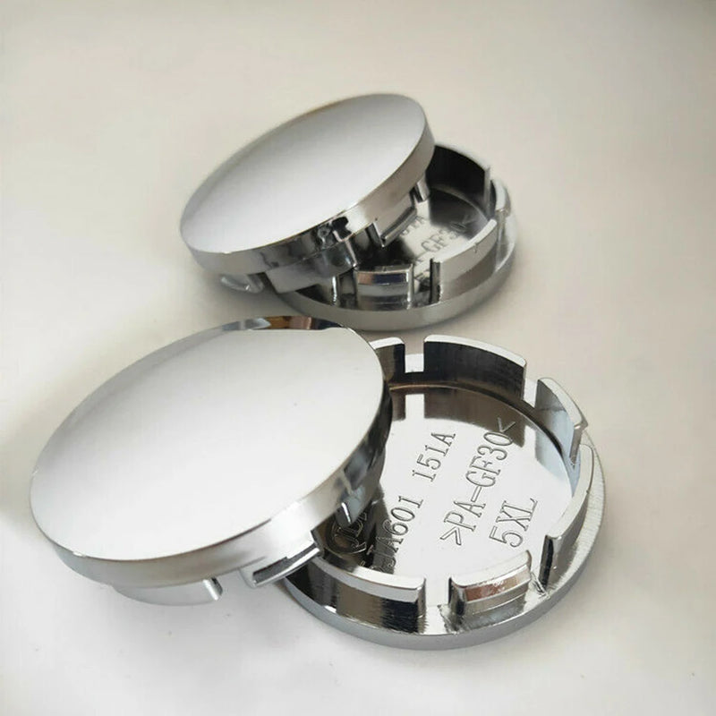 Cache-Moyeux Universels 56mm ABS Kit de 4 — détail de finition