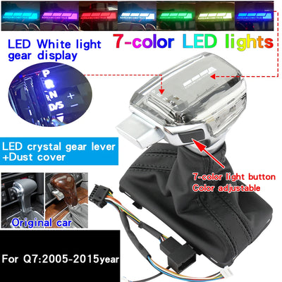 Pommeau de Vitesse LED Audi A6 A4 A5 Q5 Q7