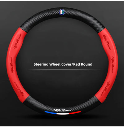 Couvre Volant Alfa Romeo Giulia Stelvio Giulietta Cuir