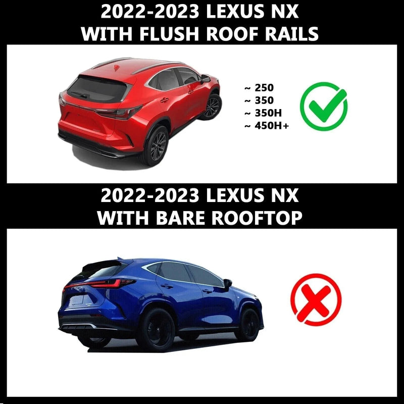 Barres de Toit Transversales Lexus NX 2022-2026