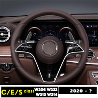 Palette au Volant Mercedes Classe C W206, Classe E W213 et W214, Classe S W223 en Fibre de Carbone