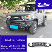 Calandre Avant Suzuki Jimny JB64 JB74 en ABS Style Tout-Terrain Grille en Maille 4 Modèles A B C D