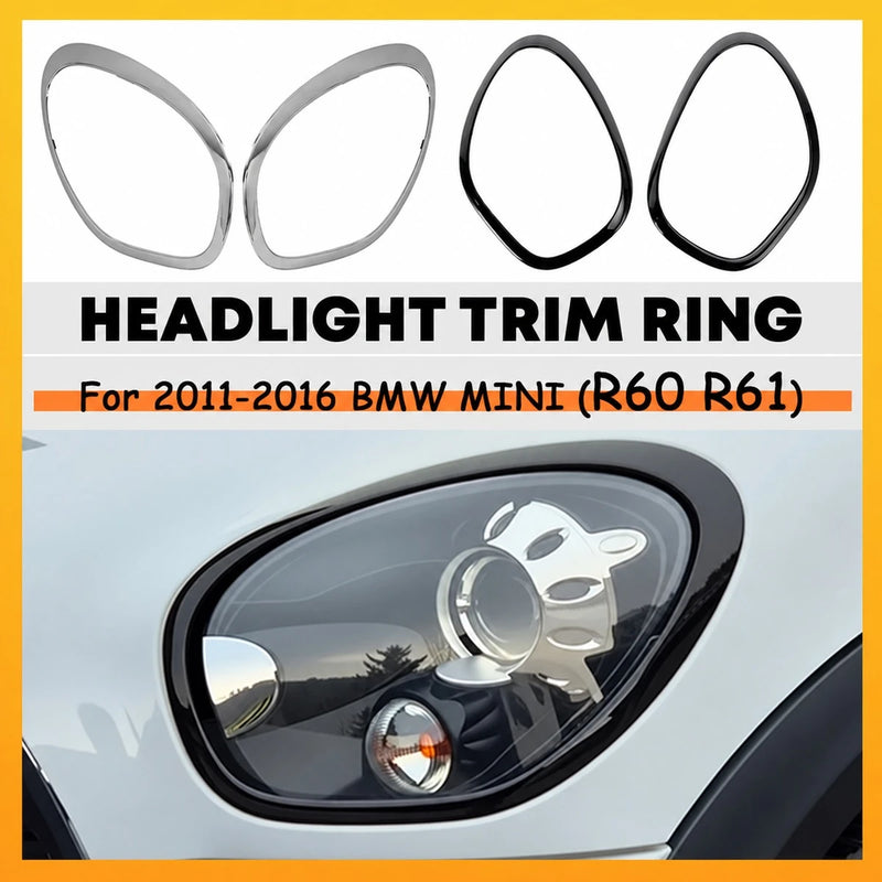 Mini Cooper Countryman R60 R61 2011-2016 Headlight Bezel