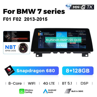 Autoradio Android BMW Série 7 F01 F02