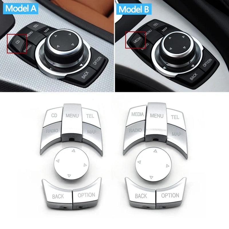 Bouton Molette iDrive CIC BMW E90 E60 X5 E70 — détail de finition