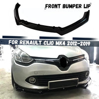 Lame Avant 3 Pièces Renault Clio 4 IV 2012-2019 Noir Brillant