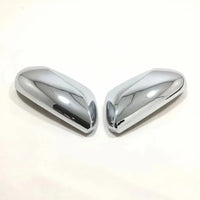 Coque de Rétroviseur Toyota C-HR 2016-2023 Aspect Carbone ou Chromée, Coques de Recouvrement ABS, Deux Formes de Boîtier