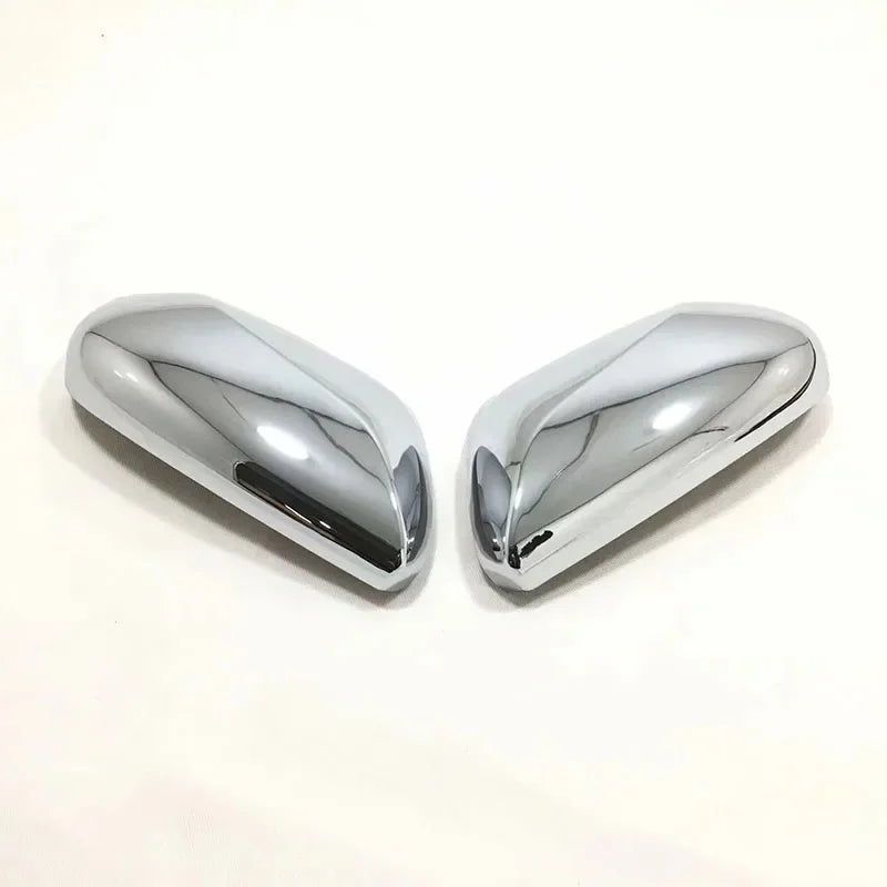 Coque de Rétroviseur Toyota C-HR 2016-2023 Aspect Carbone ou Chromée, Coques de Recouvrement ABS, Deux Formes de Boîtier