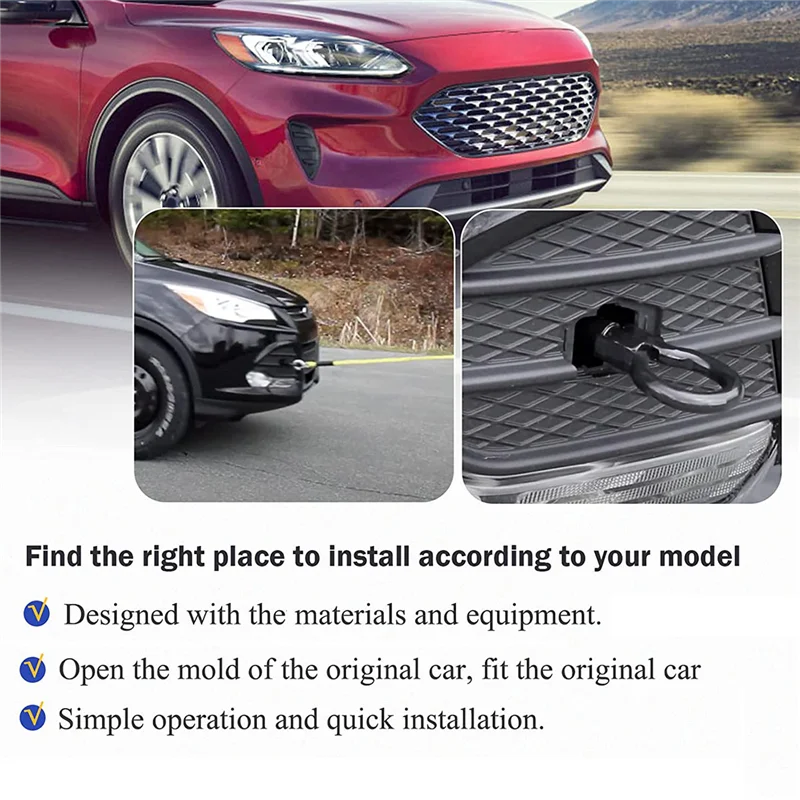 Crochet de Remorquage Ford Escape Focus Mustang