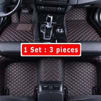 Tapis de Sol et de Coffre Cuir Volkswagen Golf 7