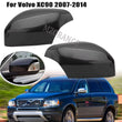 Coque de Rétroviseur Volvo XC70 XC90 Noir Brillant