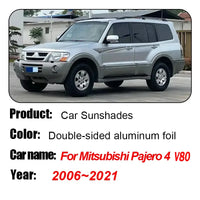 Pare-Soleil Rétractable Mitsubishi Pajero 4 V80 2006-2021