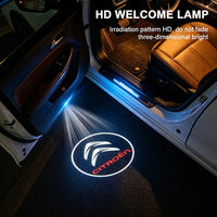 Projecteur Porte Citroën, Lot de 2, Plug and Play, Lentille Verre HD, C3 C4 C5 C6 Picasso Cactus DS3