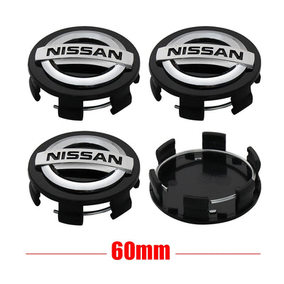 Cache-Moyeux Nissan Qashqai Juke X-Trail 54mm 60mm