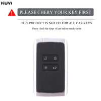 Étui de Protection Clé Renault TPU Koleos Kadjar Clio Captur Mégane Talisman Espace Zoé Scénic 4 Arkana Sandero