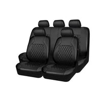 Housse de Siège Voiture Cuir PU Universelle Noire