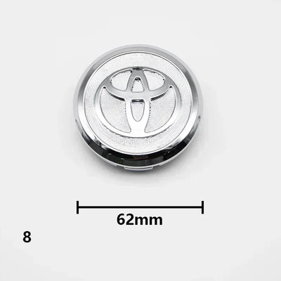 Cache-Moyeux Toyota Corolla Camry Yaris RAV4 57mm 62mm