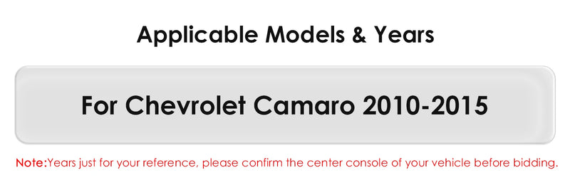 Autoradio Android Chevrolet Camaro 2010-2015 Écran 2K 9 pouces CarPlay Sans Fil ADAS 360