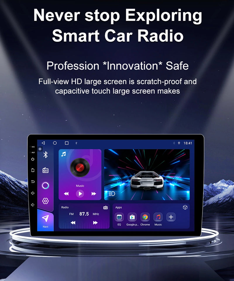 Autoradio CarPlay Peugeot 208 2008 2012-2018 Android Écran Tactile