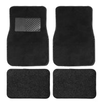 Tapis de Sol Voiture Universels 4 Pièces Antidérapants
