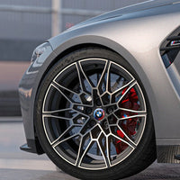 Cache-Moyeux BMW E90 F30 F10 X1 X5 56mm 60mm — vue arrière