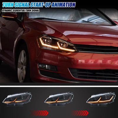 Phares LED Volkswagen Golf 7 MK7 2013-2017