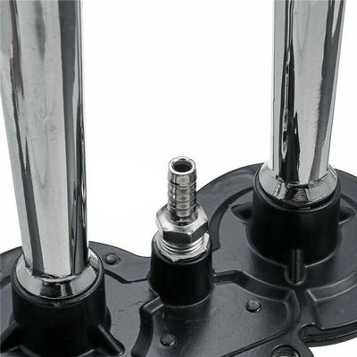 Klaxon Double Trompette Noir Compresseur 12V Voiture