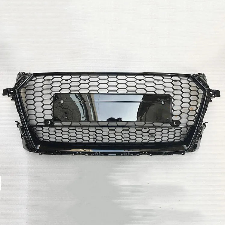 Calandre Avant Nid d'Abeille Style TT RS Audi TT TTS Mk3 8S 2015-2018 Noir Brillant ou Chromée