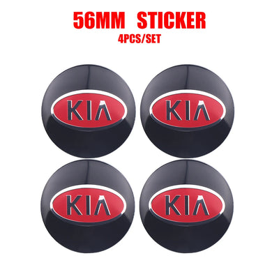 Cache-Moyeux Kia Sportage Rio Ceed 56mm 65mm