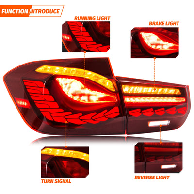 Feux Arrière LED GTS BMW Série 3 F30 F80 M3 2011-2018