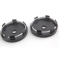 Cache-Moyeux Universels Vierges 60mm Sans Logo Kit 4 — vue de profil