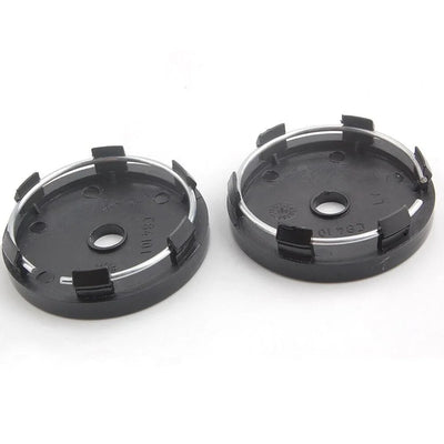 Cache-Moyeux Universels Vierges 60mm Sans Logo Kit 4