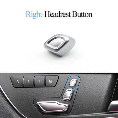 Cache-Boutons de Réglage de Siège Mercedes W204 W212 W166