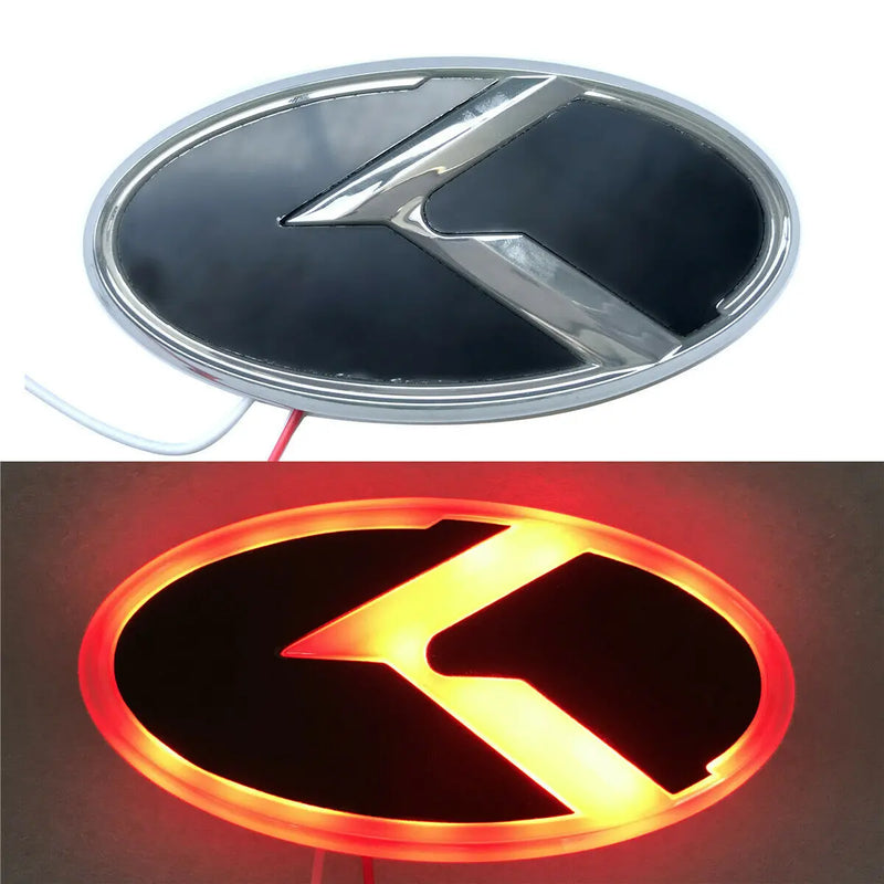 Emblème Lumineux Kia Logo K LED Optima K5 Stinger Forte
