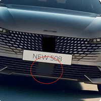 Cache de Calandre Peugeot 508 II Inférieur avec Cache Capteur, Face Avant, 9820927477 98173363XT