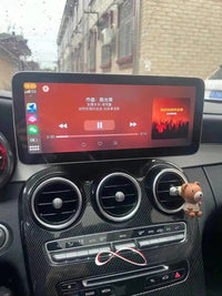 Autoradio Android 14 Mercedes-Benz GLC X253, C et Classe V W446 W447 2015-2018 Écran 12,8 pouces CarPlay DSP