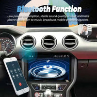 Autoradio Android Ford Mustang 2015-2021 Écran QLED Double Système CarPlay GPS DSP