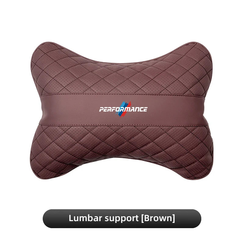 Appuie-Tête et Coussin Lombaire BMW E90 G80 M3 M5 — détail de fixation