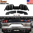 Lame de Diffuseur Arrière Ford Mustang 2015-2017 Style RTR