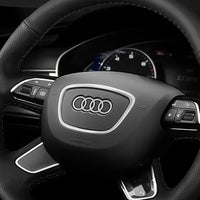 Logo Audi Autocollant 4 Anneaux Électroplaqué A3 A4 Q5
